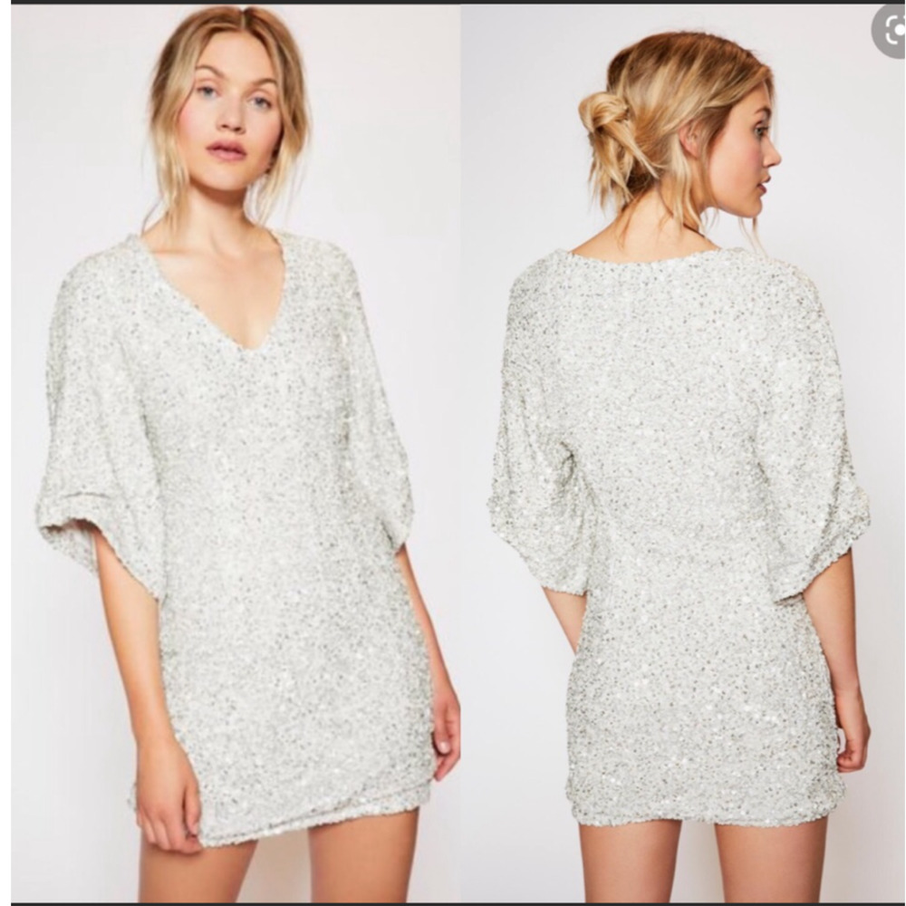Free People Party Girl Sequin Mini - 2